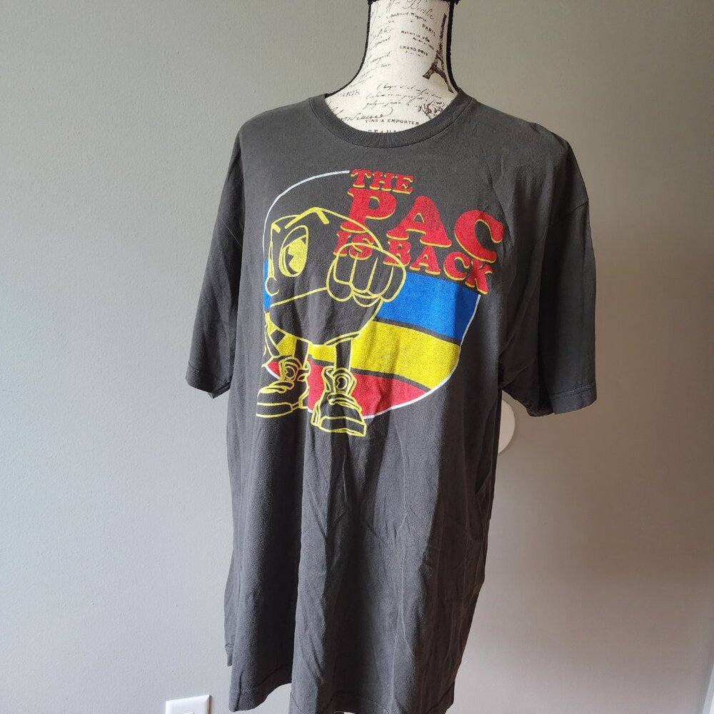 EUC Pac-Man, Men's Short Sleeve Shirt